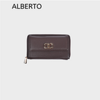 Women's Summer Pebbled Long Wallet