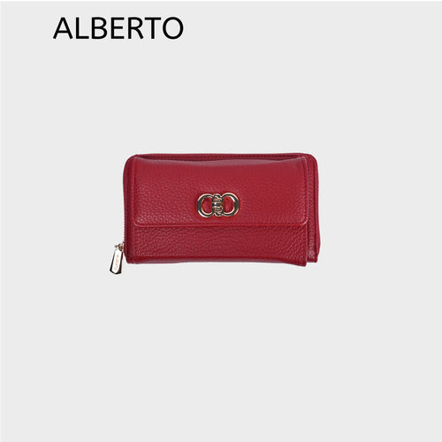 Women's Summer Pebbled Long Wallet