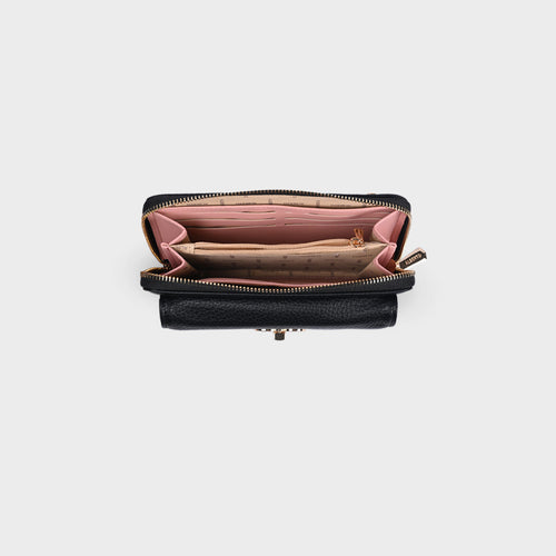 Women's Summer Pebbled Long Wallet