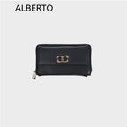 Women's Summer Pebbled Long Wallet