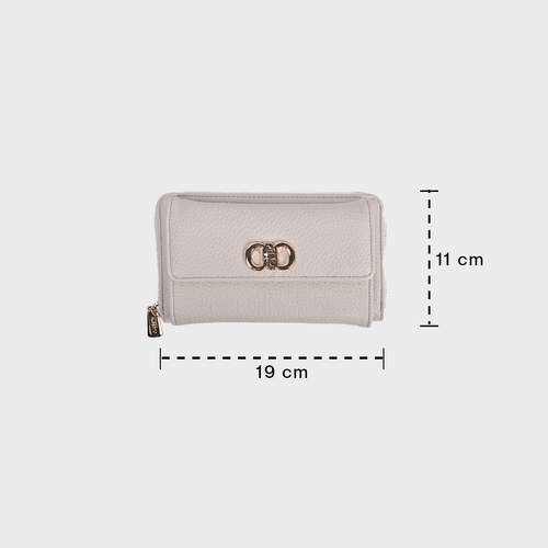Women's Summer Pebbled Long Wallet
