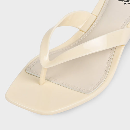 BETTER VIBES by ALBERTO Women's Dolly Jelly Kitten Heels