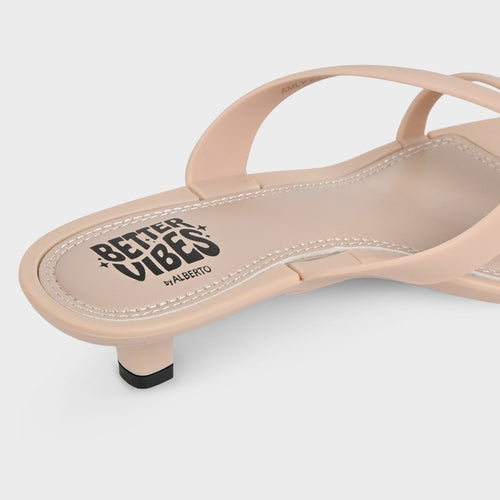 BETTER VIBES by ALBERTO Women's Rosabelle Jelly Kitten Heels