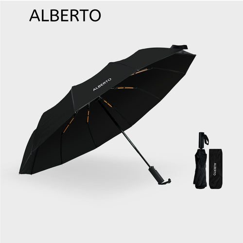 Gale Automatic Umbrella — 12-Rib Windproof with UV Protection