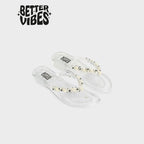 BETTER VIBES by ALBERTO Women's Ciana Jelly Toe-Post Sandals