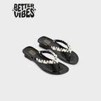 BETTER VIBES by ALBERTO Women's Ciana Jelly Toe-Post Sandals