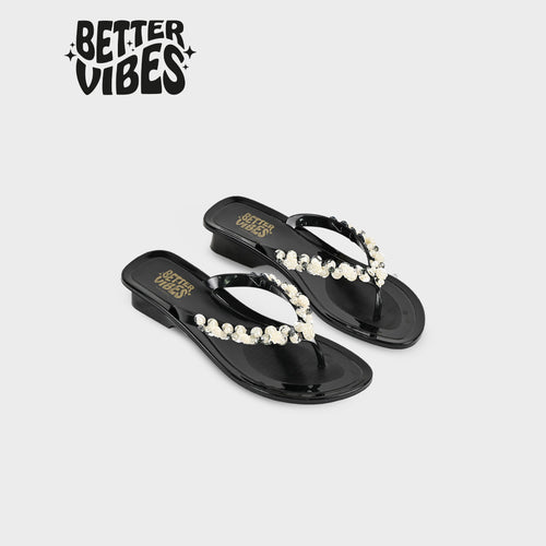 BETTER VIBES by ALBERTO Women's Ciana Jelly Toe-Post Sandals