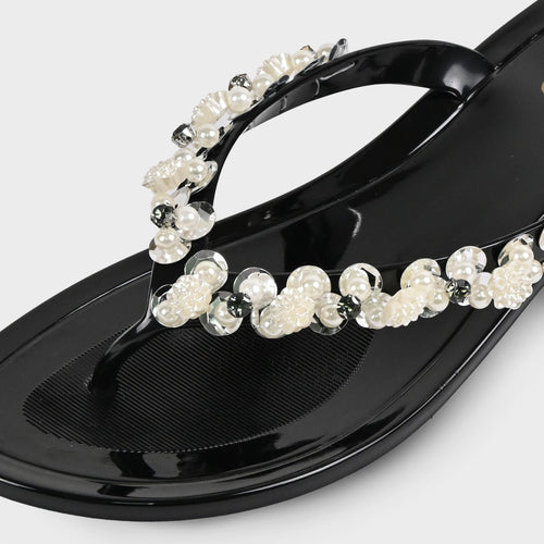 BETTER VIBES by ALBERTO Women's Ciana Jelly Toe-Post Sandals