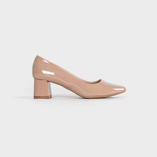 cushOn Women's Eunice Mid Heel Pumps