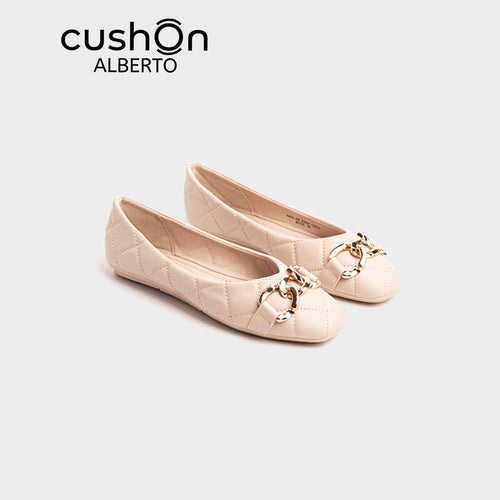 cushOn Women's Erisse Ballerina