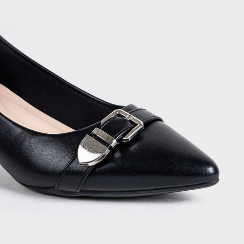 cushOn Women's Giselle Mid Heel Pumps