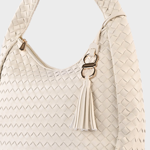 Women's Shanadine  Woven Hobo Bag