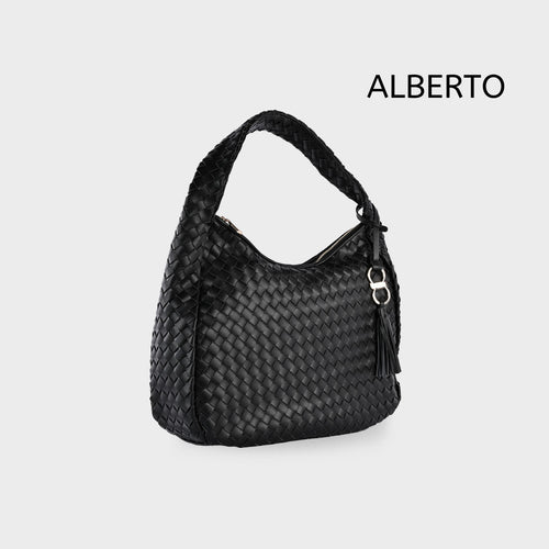 Women's Shanadine  Woven Hobo Bag