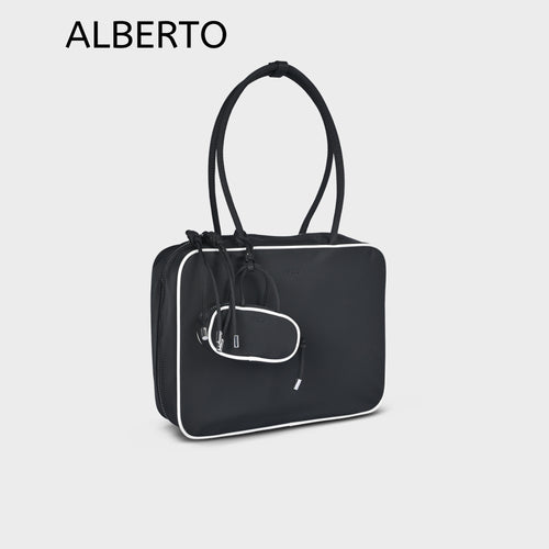Women's Madison Maxi Nylon Bowler Bag