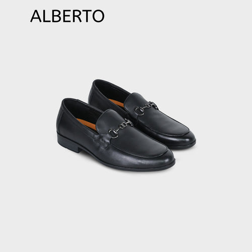 ALBERTO cushOn Men's Gino Slip-On Formal Shoes
