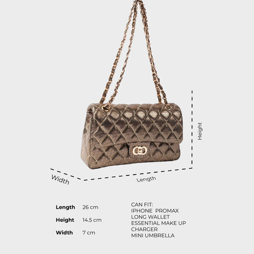 Women's Margate Midnight Glam Shoulder Bag