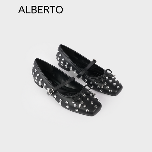 Women's Flexie Studded Ballet Flats